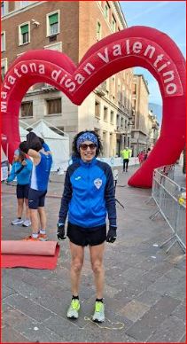 Rossella Sereni in luce nella Maratonina di San Valentino